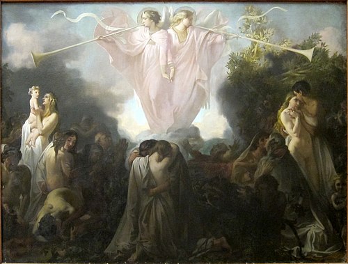 La résurrection des morts, 1870, Victor Mottez