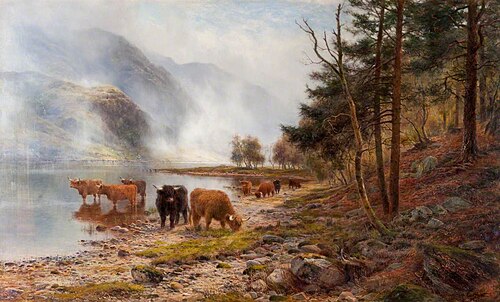 Rising Mists, Loch Eck, , Louis Bosworth Hurt