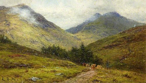 Scottish Mountain and Highland Cattle, , Louis Bosworth Hurt