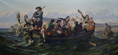 Retour du pardon de Sainte-Anne-la-Palud, 1859, Louis Duveau