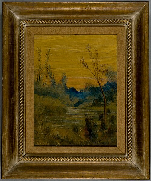 Slender Tree, 1891, Louis Michel Eilshemius