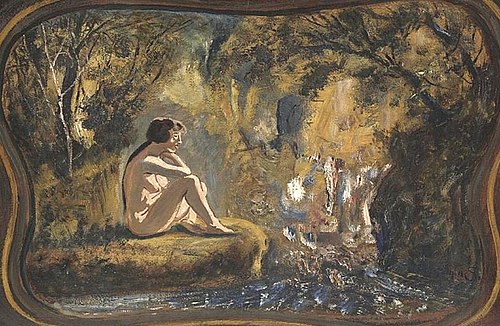 Nude in Woods, 1916, Louis Michel Eilshemius