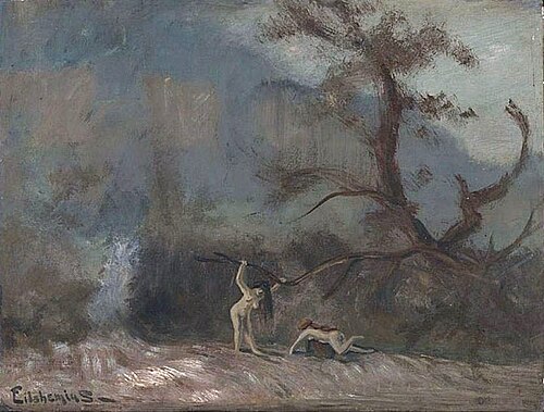 Two Nudes In Landscape, , Louis Michel Eilshemius