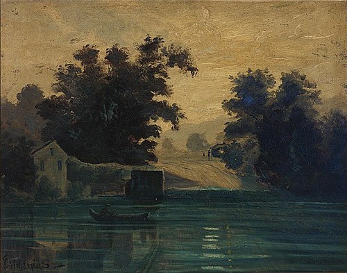 Twilight Landscape, , Louis Michel Eilshemius