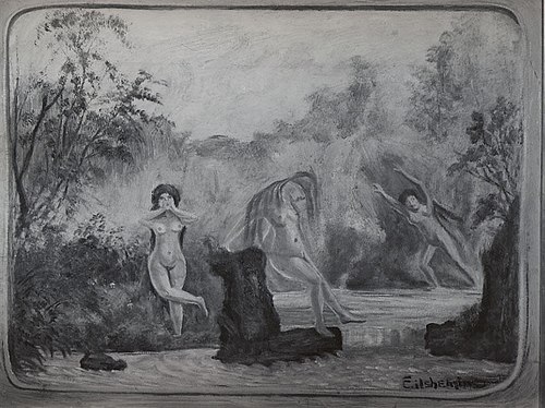 Swimming Party, 1918, Louis Michel Eilshemius