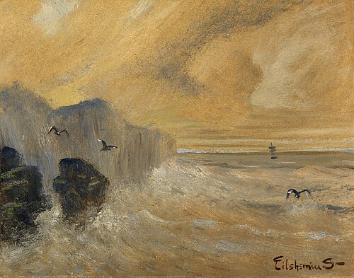 Rocky Seashore, 1902, Louis Michel Eilshemius