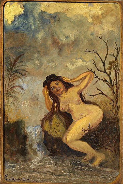 Portrait of Rose Marie, 1916, Louis Michel Eilshemius