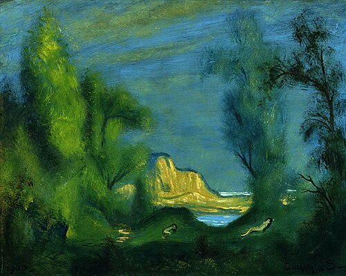 Nymphs Sleeping, 1920, Louis Michel Eilshemius