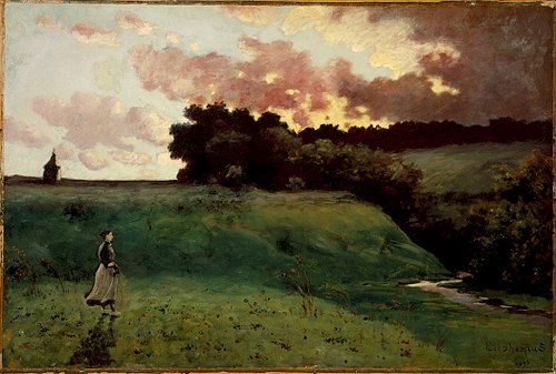 Stormy Landscape, 1890, Louis Michel Eilshemius