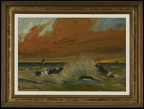 Sunset, 1916, Louis Michel Eilshemius