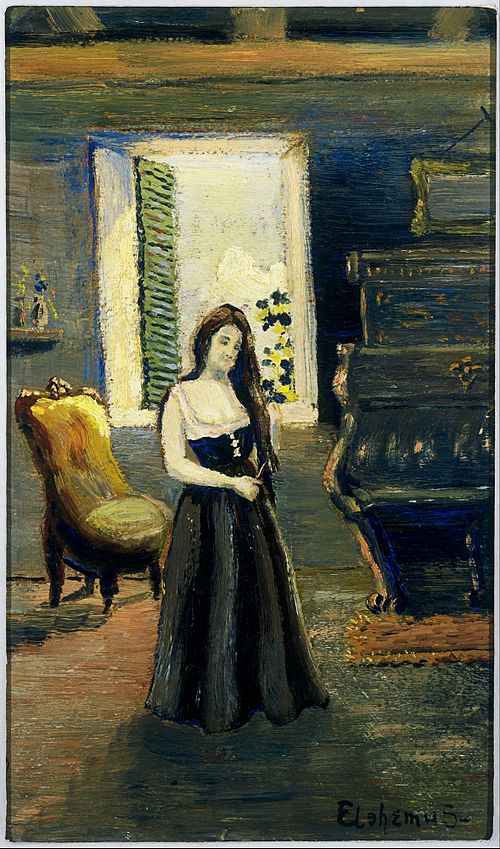 Madge in the Morning, 1910, Louis Michel Eilshemius