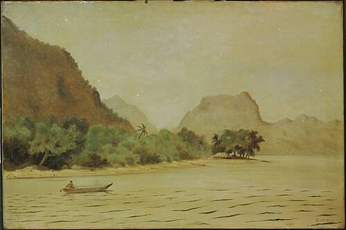 Twilight in Samoa, 1907, Louis Michel Eilshemius
