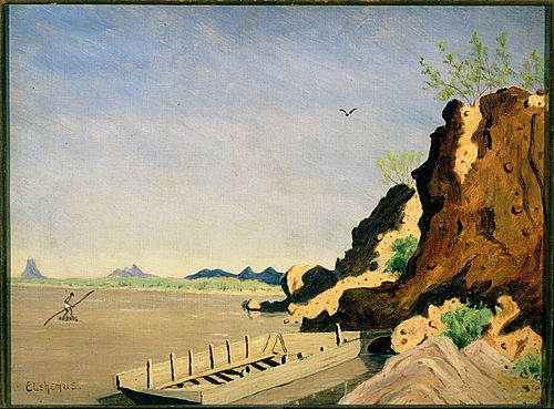 Yuma, Arizona, 1890, Louis Michel Eilshemius