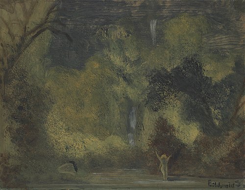 The Pool, 1920, Louis Michel Eilshemius