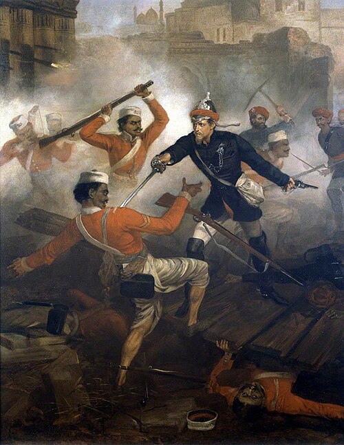 Lieutenant William Alexander Kerr (1832–1919), 24th (Bombay) Regiment Native Infantry, Attached to t, 1860, Louis-William Desanges
