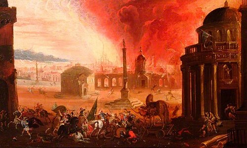 The Siege of Troy, , Louis de Caullery