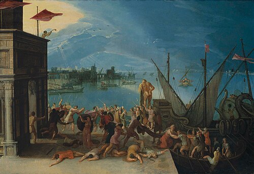 The Rape of the Sabines, 1607, Louis de Caullery
