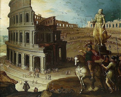 Les ruines du Colisée, 1600, Louis de Caullery