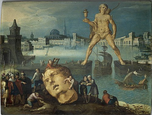 Le Colosse de Rhodes, 1700, Louis de Caullery
