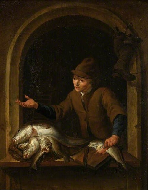 The Fishmonger, , Louis de Moni