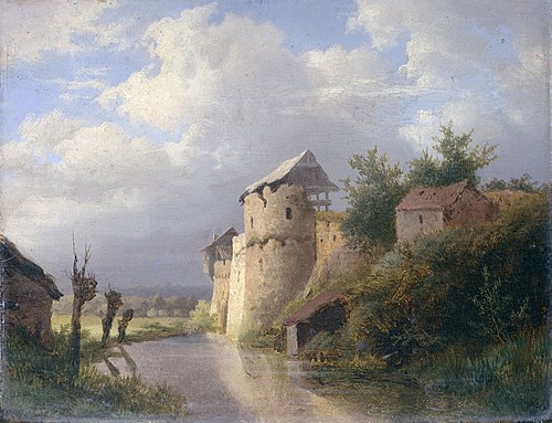 The Old Fortress, 1850, Louwrens Hanedoes