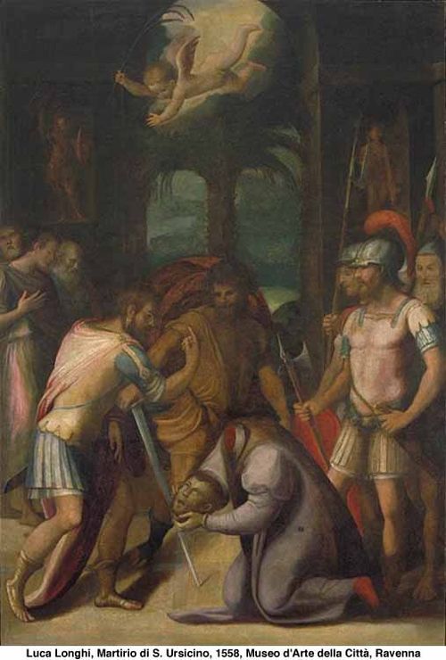 Martyrdom of Saint Ursicinus, 1558, Luca Longhi