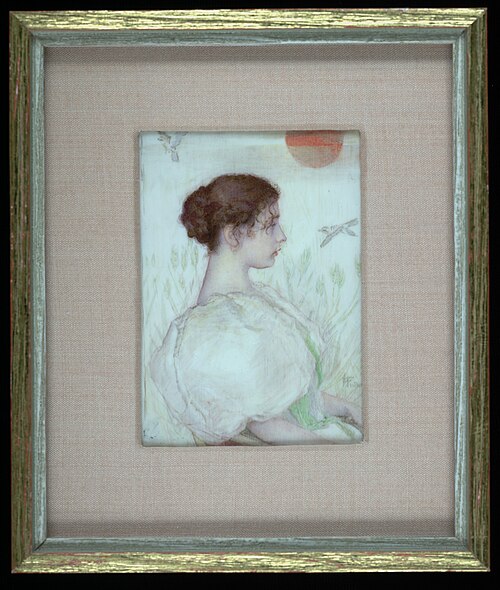 Head of a Young Girl, 1900, Lucia Fairchild Fuller