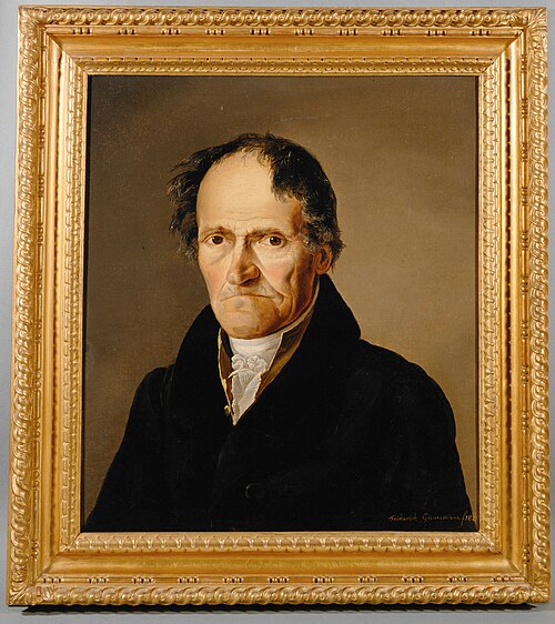 Gemälde: Anton Walter (1756 - 1826), Porträt, 1825, Friedrich Gauermann