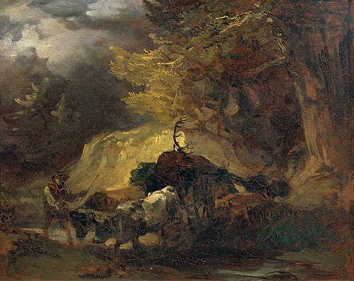 Nach der Jagd (Heimkehr von der Hirschjagd), , Friedrich Gauermann
