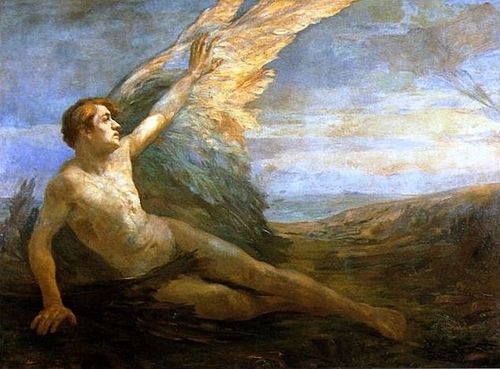L'Éveil d'Icare, 1910, Lucílio de Albuquerque