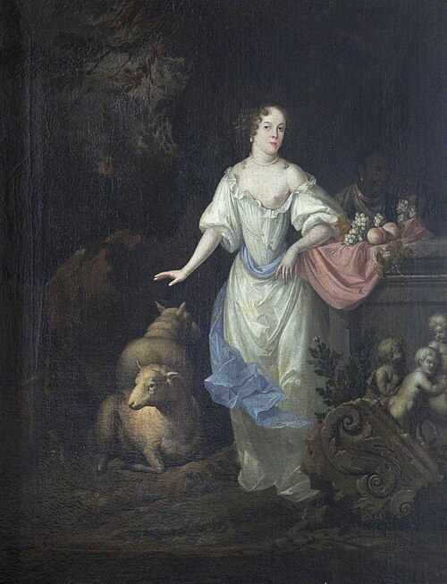 An Unknown Lady as a Shepherdess, 1684, Casparus Smits