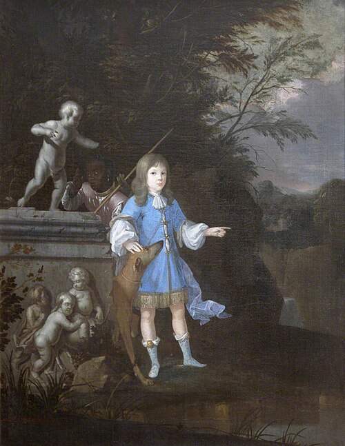 Probably John Arundell, 3rd Baron Arundell of Trerice (1678–1706) as a Boy, 1684, Casparus Smits