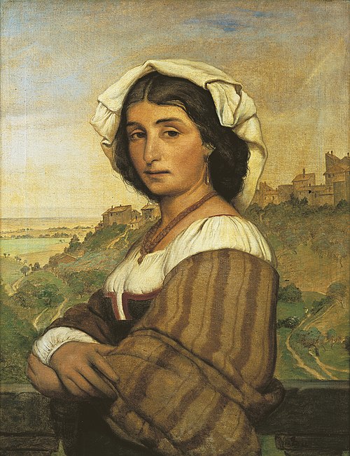 The model Stella, 1866, Ludvig Abelin Schou