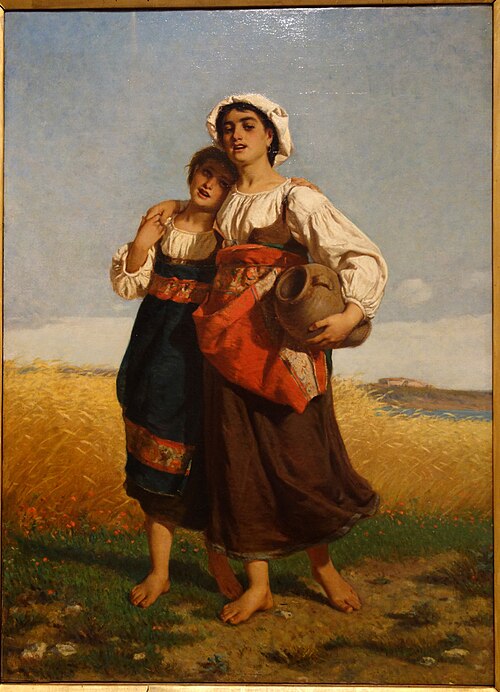 Spring of life, 1864, Luigi Bechi