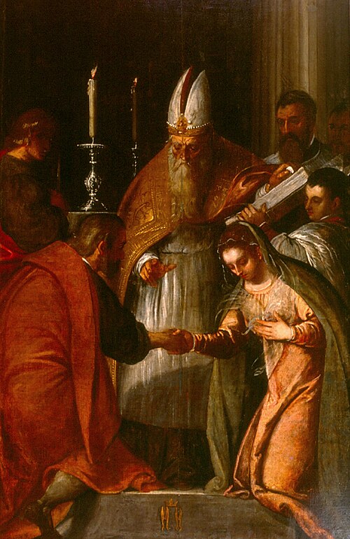 The Marriage of the Virgin, 1500, Luigi Benfatto