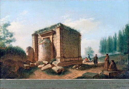 View of an Ancient Temple at Agrigentum (1 of 6), 1784, Luigi Mayer