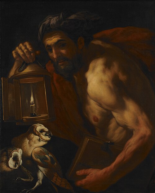 Diogenes, 1650, Johann Karl Loth