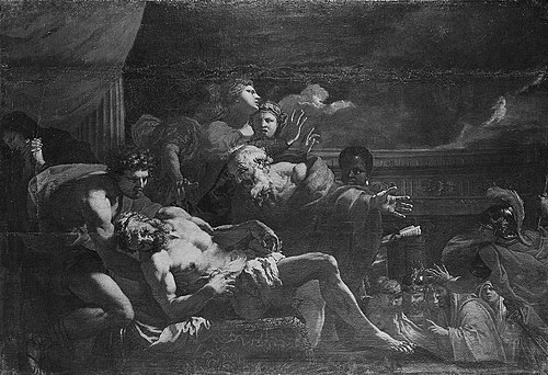 Der sterbende Seneca, 1665, Johann Karl Loth