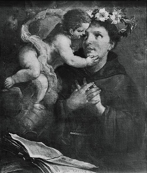Christus erscheint dem hl. Antonius, 1665, Johann Karl Loth