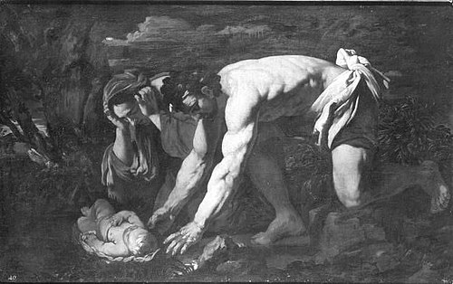 Die Aussetzung des Mosesknaben, 1665, Johann Karl Loth