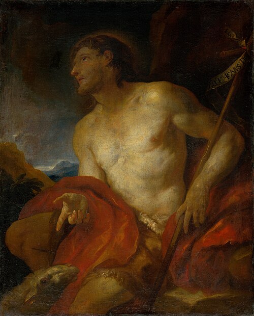 Saint John the Baptist, 1680, Johann Karl Loth