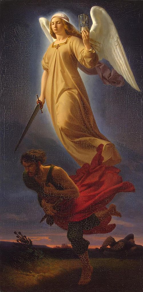 Nemesis, 1837, Alfred Rethel