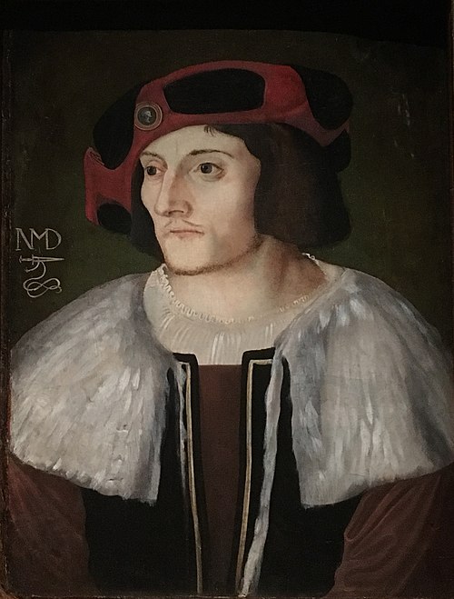 Portrait of a Man, 1515, Niklaus Manuel