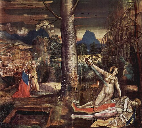 Pyramus and Thisbe, 1520, Niklaus Manuel