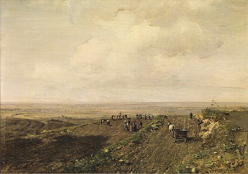 The potato harvest, 1891, Emil Jakob Schindler