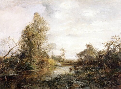 Duck hunting in the Prater., 1881, Emil Jakob Schindler