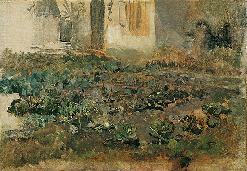 Kohlrübenfeld, 1888, Emil Jakob Schindler