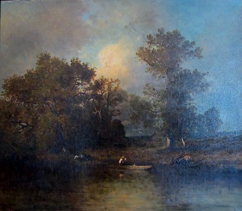 A ras del agua, 1852, Léon-Victor Dupré