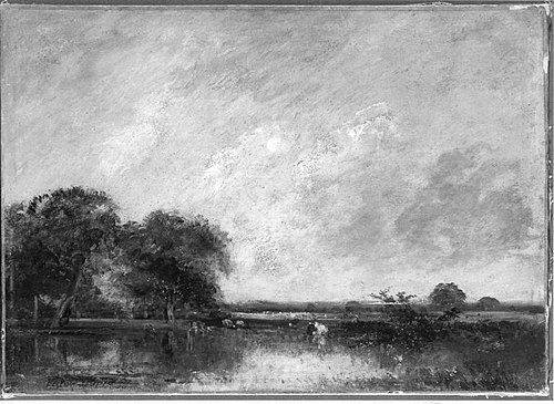 Landschaft, , Léon-Victor Dupré