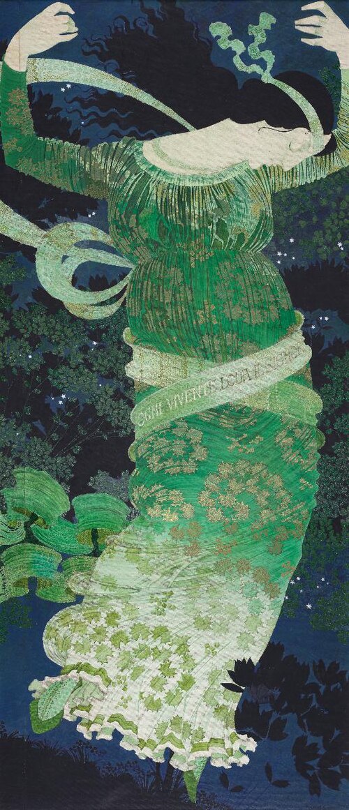 Die Nacht (Alles Lebende lobt den Herrn), 1903, Augusto Giacometti